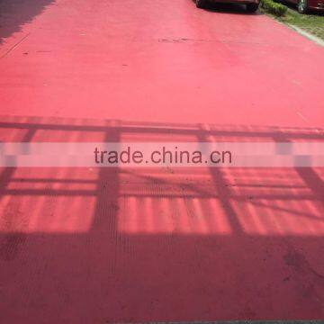 High gloss waterbase outdoor floor paint