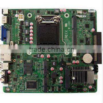 Mini - ITX Motherboard VWM-LH81 Supporting Intel Haswell Core I7/i5/i3 in LGA1150 CPU DDR3 photo-2