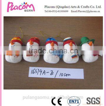 20156Top Popular Lovely Christmas Snowman Toy pendant