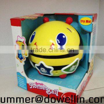 new 2014 toy.b/o bee musical ball.happy kid toy