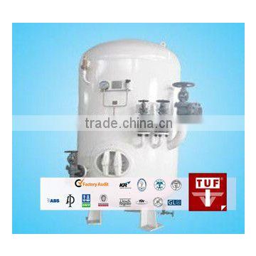 Marine vertical horizontal Air Receiver tank reservoir