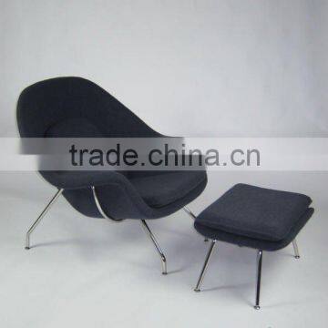 Womb Chair And Ottoman (#ABL0046)---Designer Furniture/ Modern Classic Furniture