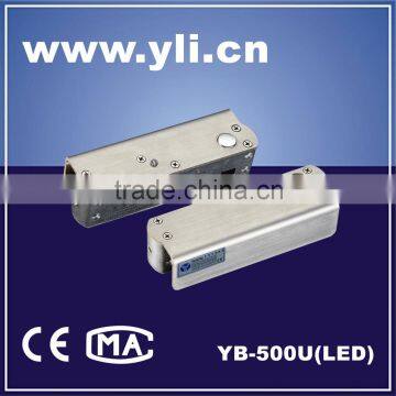 Electric Bolt Lock For Fully Frameless Glass Door YB-500U(LED)