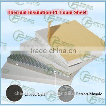 Adhesive Backed and Aluminum Foil Faced PE Foam Insulation Sheet photo-6