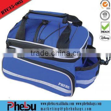 Waterproof folding bicycle pannier bag