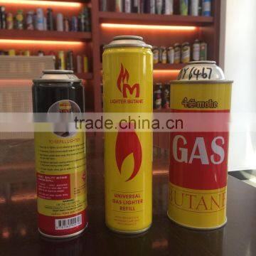Empty Aerosol Cans Wholesale Butane Gas Refilling Manufacturer