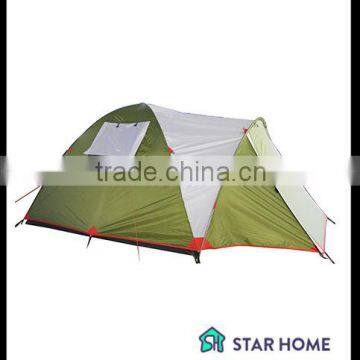 Fiberglass Pole Material and Double Layers camping tent