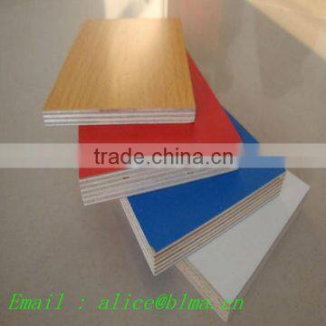 21mm Melamine Plywood Sheet With Various Colors from China factory