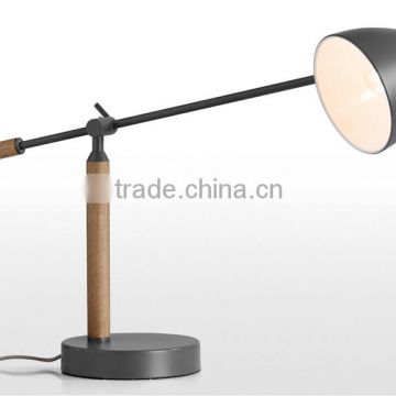 Adjustable Angle Table Lamp Metal With Powder Coating Finished Bedside Table Lamp Bedroom Study Room Table Lamp