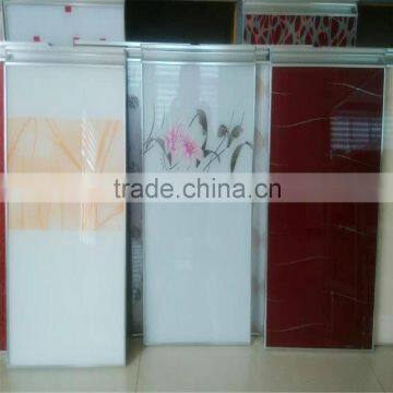 Designed Art Glass Door for Kitchen Cabinet photo-6
