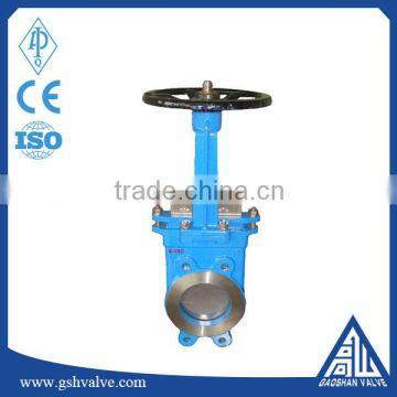 API a216 wcb knife gate valve class150