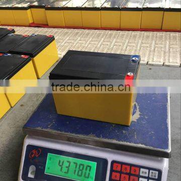 Escooter 12v 12ah E-bike 12 Volt 6-dzm-12 Agm Vrla Sealed Lead Acid Battery photo-3