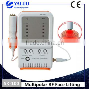 Multipolar RF Device for Face Lifting