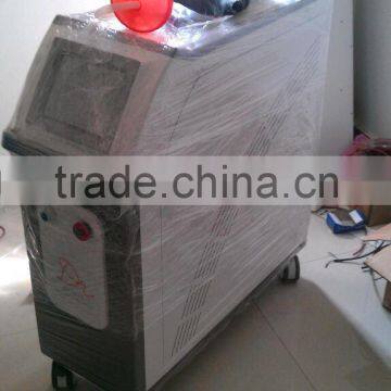 Automatic Red Light Aimed At Skin ! Advanced Vascular Tumours Treatment Tattoo Removal Machine Laser Nd Yag Q Switched 1000W