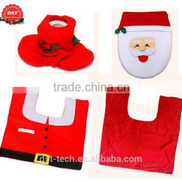 Christmas Toilet Set , Cushion, Lid Cover photo-3