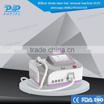 Semiconductor POPIPL 808nm Laser Diodes Laser Hair Removal Machine DLP5 Portable