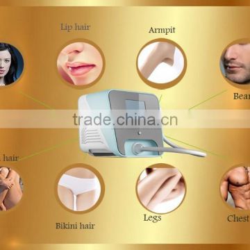 Hot Sale Professional Best Mini portable 808nm diode laser hair removal machine