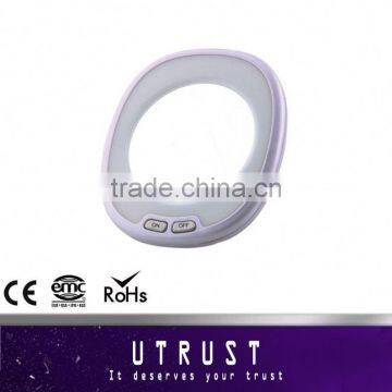 Promotional custom tin pocket round cosmetic modern wall mirror