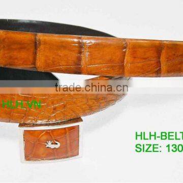 Brown Crocodile Belt