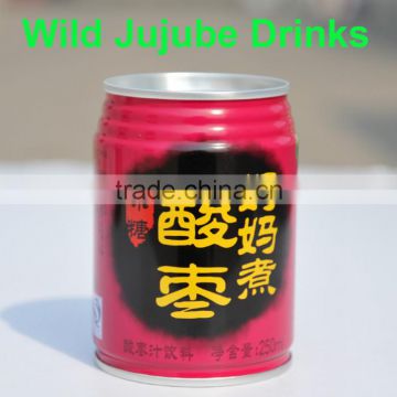 2016 soft drinks wild jujube drinks with HALAL