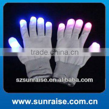 Multicolour Glowing Gloves Party Prop Decorations