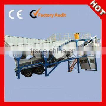 Hot UTM35 Mobile Concrete Mixing and Batching Plant