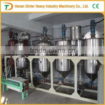 Reliable quality vegetable oil refinery machine