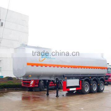 3 Axle Fuel Tanker Stainless Steel Tank Trailer photo-2