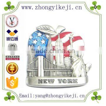 factory custom-made handmade carved fashion resin souvenir city magnets