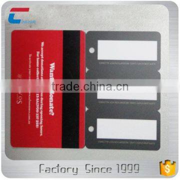 Member Loyalty Plastic Combo Cards With Varied Sequencial Barcode photo-2