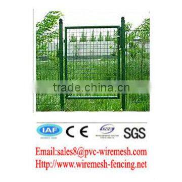 Electric galvanized CE&ISO certificated swing fence gate(pro manufacturer)