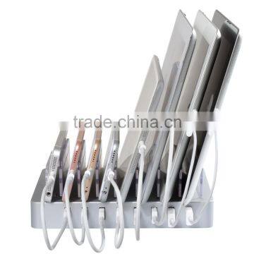 Hot Selling VOXLINK 8-Port Family Office Size USB Desktop Charger With Transparent Bracket PSE White photo-5