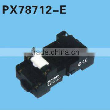 HEIGHT Hot Sale PX78712-E Relay Socket / 14pin Relay Socket/General relay socket with High Quality Factory Price