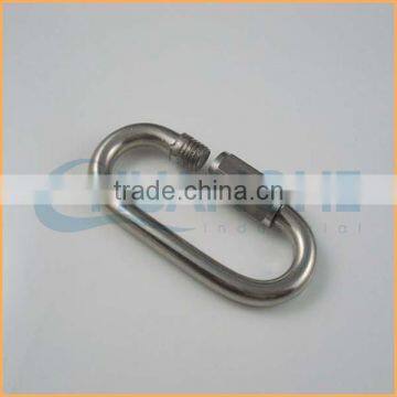 Fashion High Quality metal carabiner ring keychain