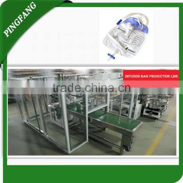 Factory Price Automatic PVC Soft Bag Production Line for Normal Saline