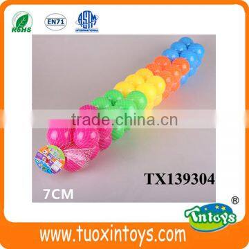 6cm Plastic Color Sea Ball Ocean Ball Pits Water Ball Inflatable Toy for Kids photo-4