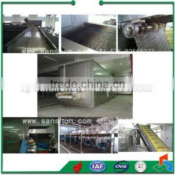 Vegatable and Fruit Tunnel Quick Freeze Machine for Sale
