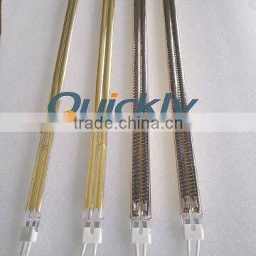 Far infrared carbon fiber heater lamp for injection molding