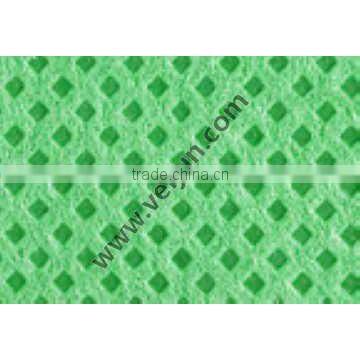 Super Absorbent Mesh spunlace Fabric Nonwoven with high tensile strength