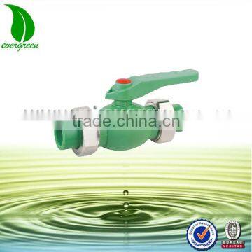 Double Union PPR ball valve