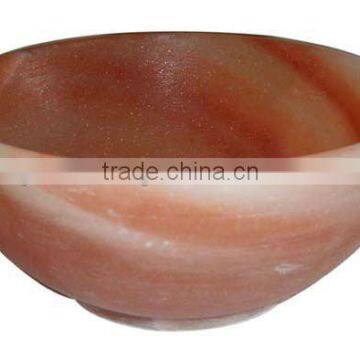 100% Food Grade Himalayan Crystal Rock Salt Bowl