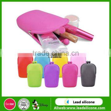 New Design Fashion Wholsale Colorful Silicone Card Holder Wallet photo-2