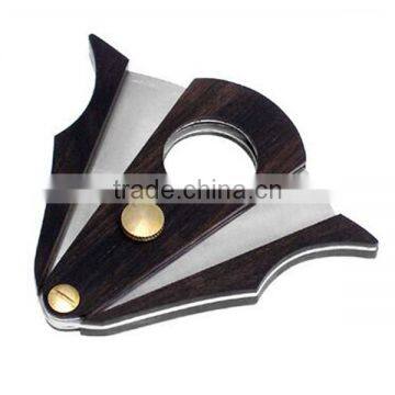 Black Walnut Wood Cigar Cutter photo-5