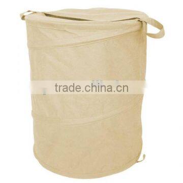 2015 Novelty Non-Woven Polyester Foldable Household Pop Up Clothes Laundry Hamper Storage Bin photo-2