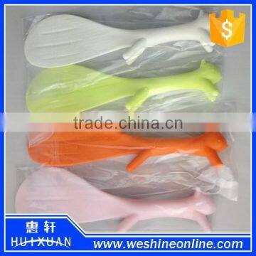 Food Grade Cute Squirrel Shape Non Stick Plastic Rice Spoon / Kitchen Standup Rice Scoops photo-4