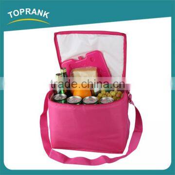 Custom Color Promotional Foldable Insulated Frozen Whole Foods Cooler Bag With Ice Brick photo-4