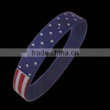 America Flag Pattern Silicone bracelets