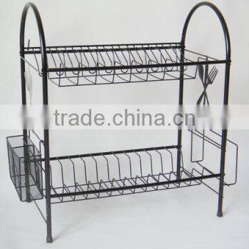 Multifunction Large Capacity Flatware Bowl& Dish Display Holder Cabinet Dish Rack or Dish Drainer photo-3