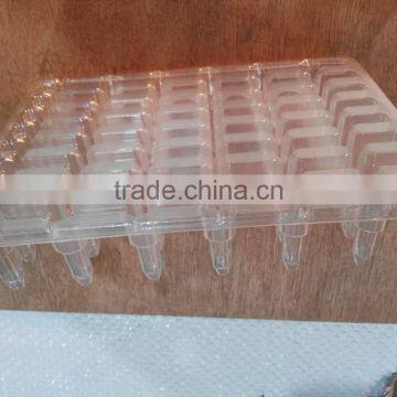 Custom Vacuum Thermoforming Clear PET Plastic Tray Wholesale photo-3