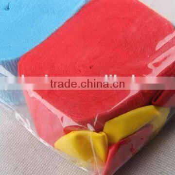 3pc Colorful Balloons Party Items/crepe Paper photo-2